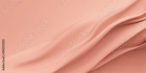 Soft pink satin fabric texture, featuring smooth folds and a luxurious, shiny drape