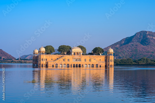Jal Mahal is a palace in the middle of the Man Sagar Lake in Jaipur city, the capital of the state of Rajasthan, India.