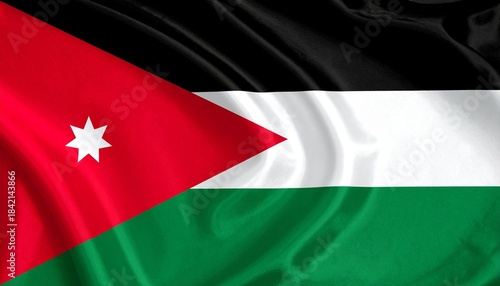 Free Download flag of Jordan - GFXLoad