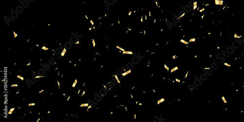 Scattered light streaks and squares on a dark background creating an abstract visual pattern design.	