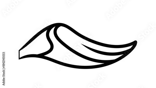 vector illustration of a banana