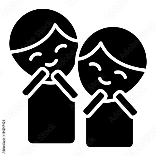 Trusted Friends Vector Icon