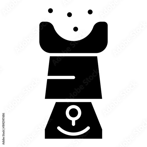 Facial Steam Vector Icon