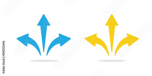 arrows icon vector set