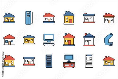 A minimalistic representation indicating the presence or availability of a vector file format