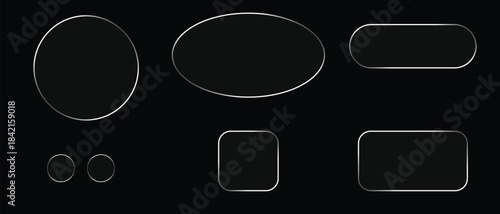 buttons for web vector