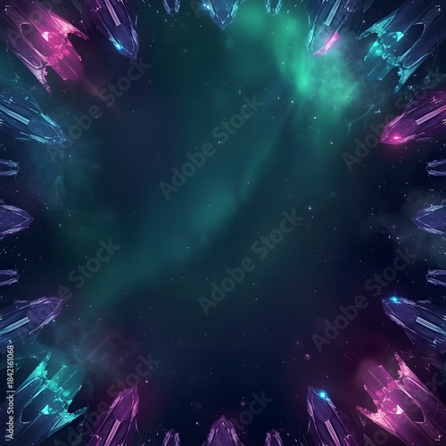 Cosmic Crystal Fantasy Frame