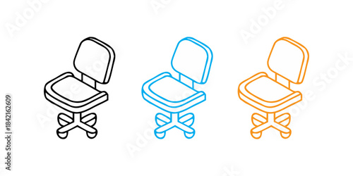 hand drawn vector illustration of an chair
