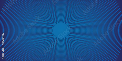 Bright blue dynamic abstract vector background with diagonal lines. 3d cover of business presentation banner for sale event night party. Fast moving soft circle wave line stripe decoration