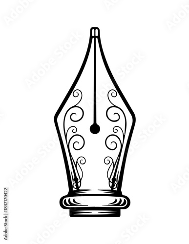 Isolated blue rubber bulb syringe with a single drop of liquid for health and medical equipment