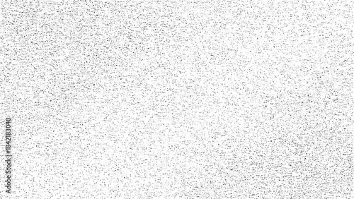 Vector grunge noise texture with random ink dots and grain effect on transparent background for abstract retro design use