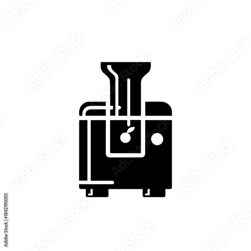 Premium Electric Juicer Machine Vector Illustration