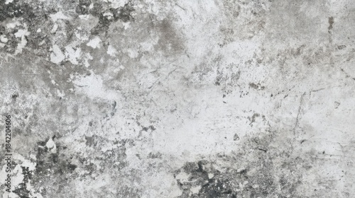 A textured surface with light and dark gray tones resembling an aged weathered wall possibly outdoor stucco finishing ex