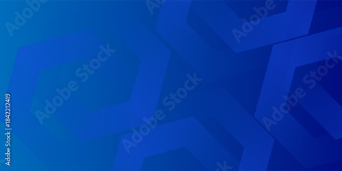 Abstract Hexagon Blue Tech Finance Fintech Background Abstract Pixel Pattern. Abstract Business Tech Simple Art Modern Abstract