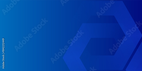 Abstract Hexagon Blue Tech Finance Fintech Background Abstract Pixel Pattern. Abstract Business Tech Simple Art Modern Abstract