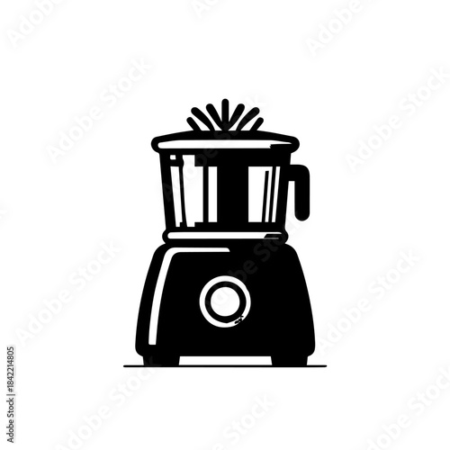 High-Quality Home Juicer Machine Vector Illustration