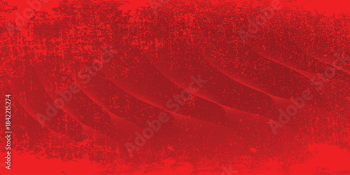 Abstract red gradient background, light and shadow on the backdrop with dimensions, illustartion vector.
