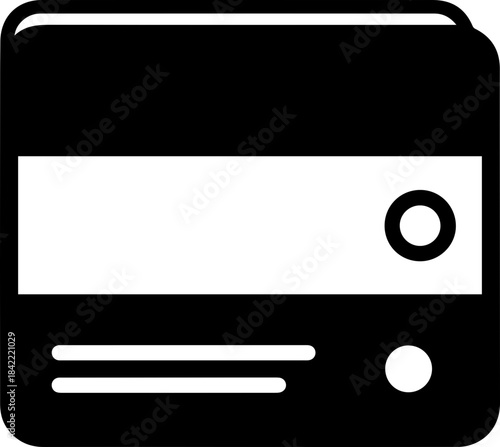 vector style Leather wallet in brown black and old red colour men hand wallet, card holder cover, smart safe