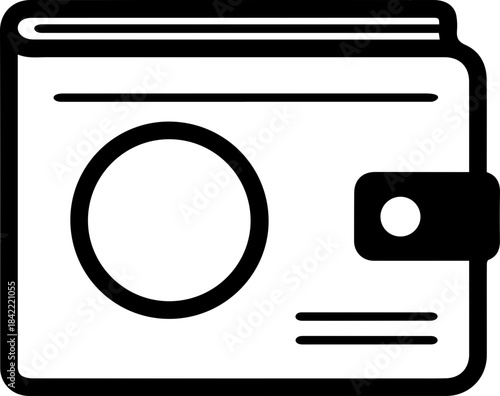 vector style Leather wallet in brown black and old red colour men hand wallet, card holder cover, smart safe