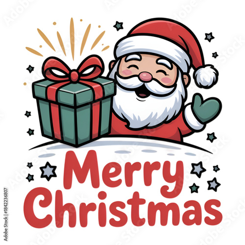 santa claus with gifts