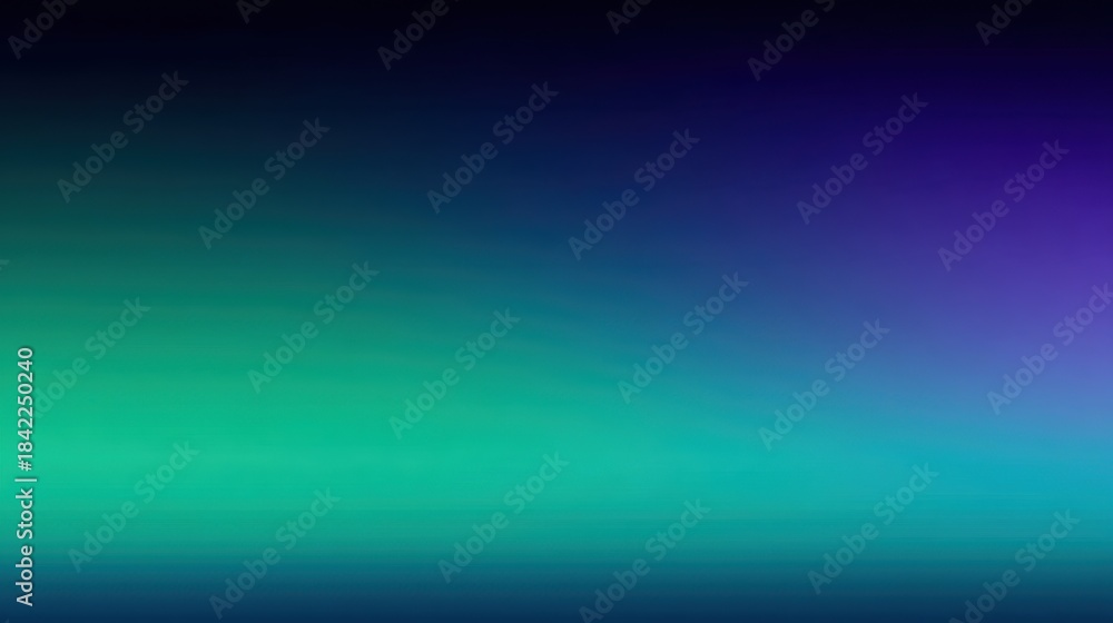 Fototapeta premium Vibrant Gradient Abstract Background with Shades of Blue, Green, and Purple Creating a Dreamy Atmosphere for Creative Projects and Designs