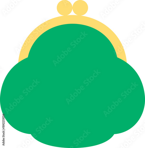 がま口財布のアイコン