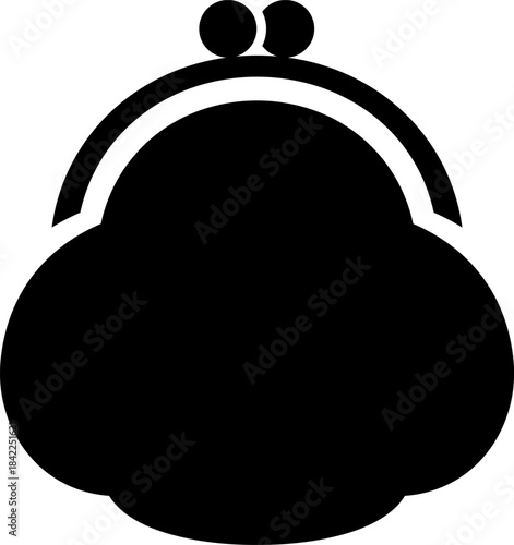 がま口財布のアイコン