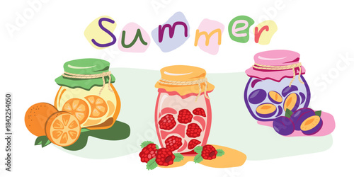 Summer Fruit Jars 