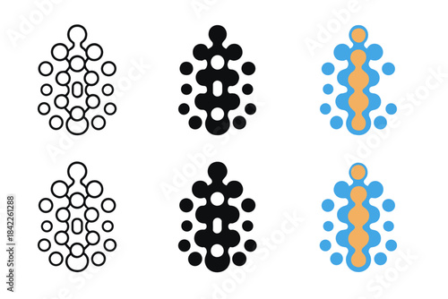 Supersolid Phase Transition. Microscopic particle cluster exhibiting phase transition into supersolid state, simple symmetrical