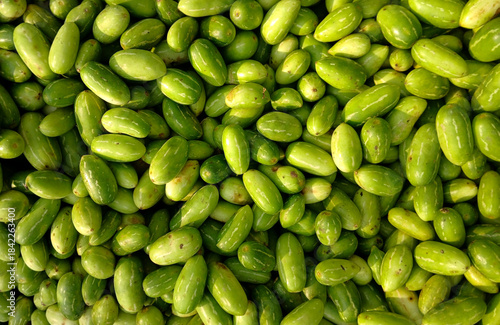 Close up view of Ivy Gourd, 