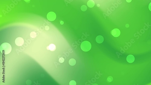 Green background with circles and smooth transitions, perfect for presentations, background designs, web graphics, and motion graphics projects.