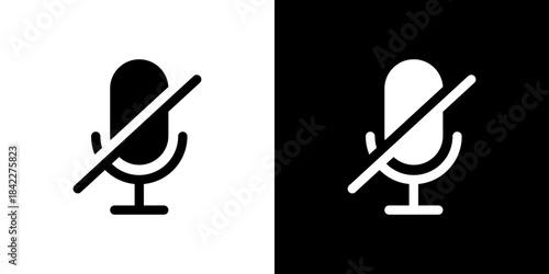 マイクミュートのアイコン