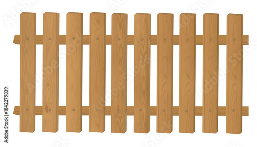 Wooden fence 2