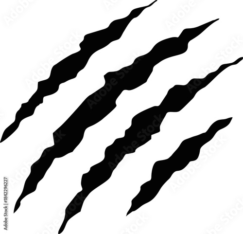 Wild Animal Claw Scratch Icon

