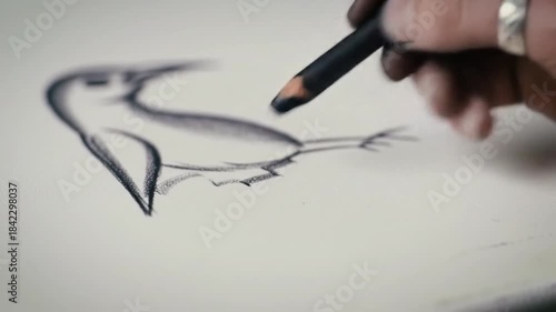 hand writing on a paper