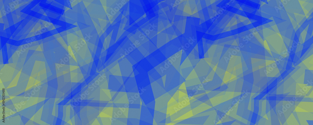 Obraz premium Futuristic Geometric Glass Shard Abstract Background with Transparent Overlapping Shapes, Subtle Grain Texture for Technology, Digital Design, Branding, Packaging, Interiors, Creative Visual Art