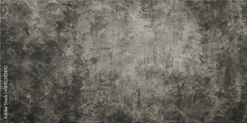 Old gray textured grunge concrete wall and dark metal surface pattern backdrop