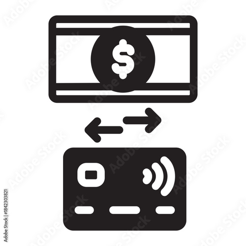 payment method glyph icon
