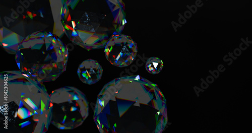 bubbles in the glass