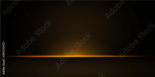 A conceptual digital illustration of a film strip background and a movie projector lens casting a dark blue ray of light, motion, and color in space