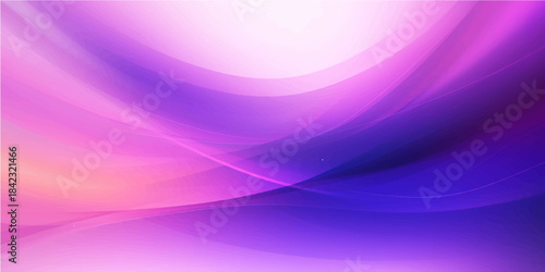 Abstract purple and pink flowing wave design with bright lines for a smooth wallpaper backdrop