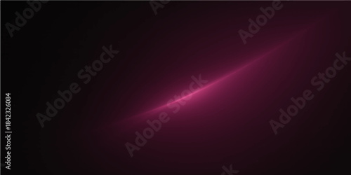 Abstract purple background with dark blue lines features a digital wave design where light rays and glowing energy motion flow through a black space backdrop