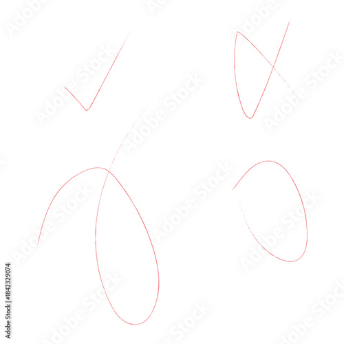 hand drawn vector illustration of a pencil