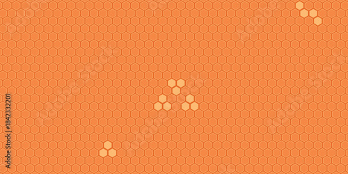 honeycomb vector, background wallpaper orange honey patern illustration