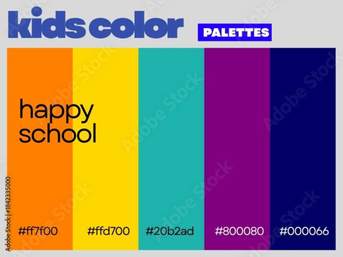 Playful harmony designed for children showcasing joyful balanced palette inspiring imagination creativity fun learning everyday