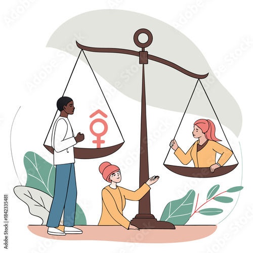 gender-equality-concept--hand-holds-balanced-scale. 