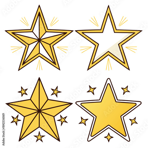 gold-sparkle-stars-icon-collection--set-of-golden 