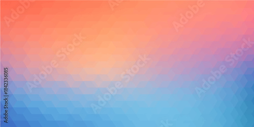 Abstract watercolor background with colorful geometric patterns and a soft pastel gradient texture featuring bright rainbow shapes and light blur for a decorative art illustration wallpaper