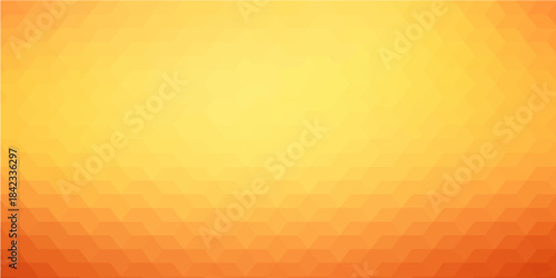 Vintage orange abstract grunge background featuring a textured parchment design with geometric triangles and an aged retro paper pattern for a faded vector wallpaper illustration