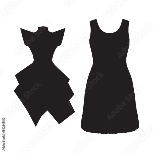 Distinctitarian Dress and Armor Dress Unite in Bold, Contrasting Dark Fashion